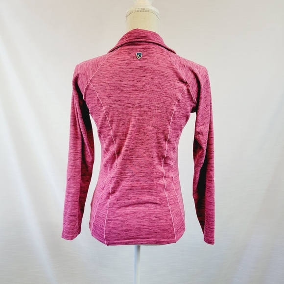 Kuhl 1/2 Zip Pink Pullover Sweater/Baselayer Small - Picture 4 of 6